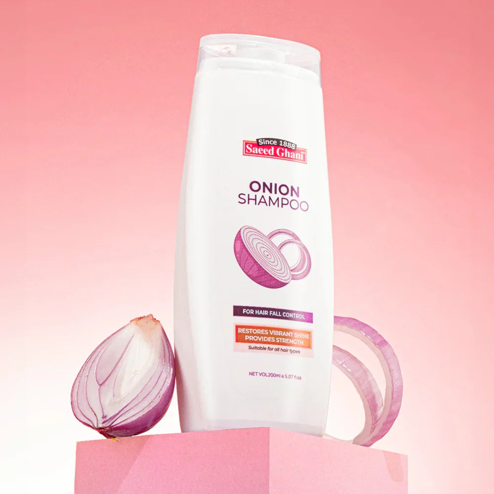 Saeed Ghani - Anti Hairfall Onion Shampoo- 200ml