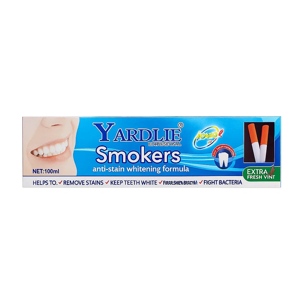 YARDLIE Smokers Anti‑Stain Whitening Toothpaste – 100 ml