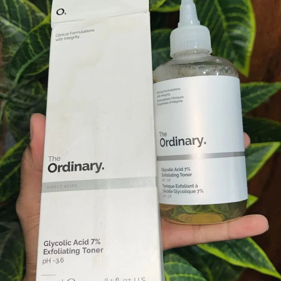 The Ordinary Glycolic Acid 7% Exfoliating Toner - 240ml