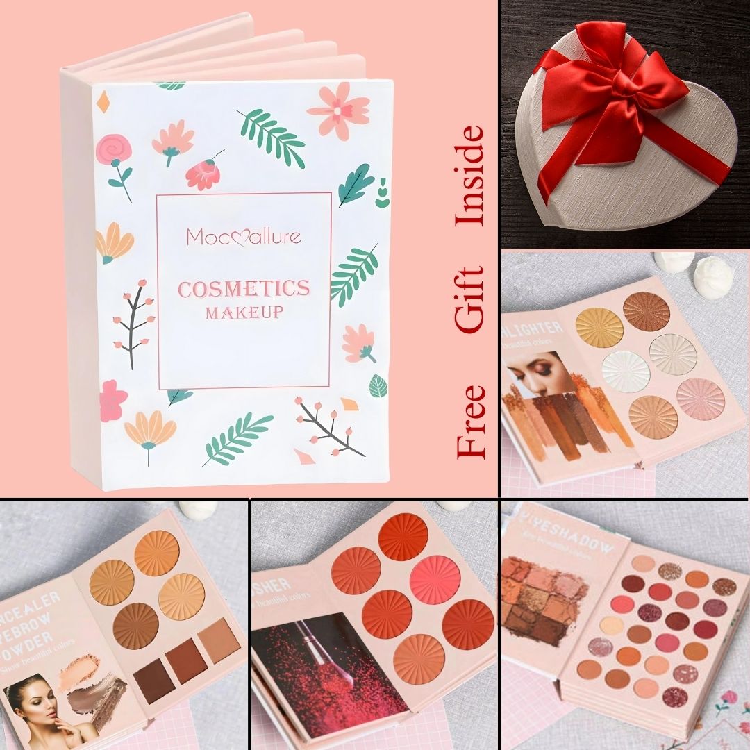 Mocallure 4 In 1 Eyeshadow Palette Book 🔥