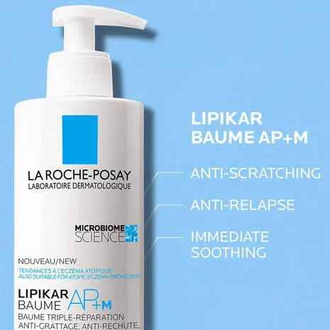 Lipikar Balm AP+M Moisturiser For Dry Skin -  400ml