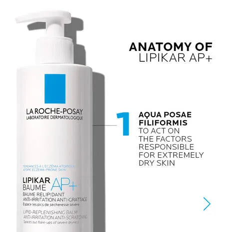 Lipikar Balm AP+M Moisturiser For Dry Skin -  400ml
