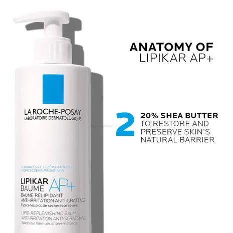 Lipikar Balm AP+M Moisturiser For Dry Skin -  400ml