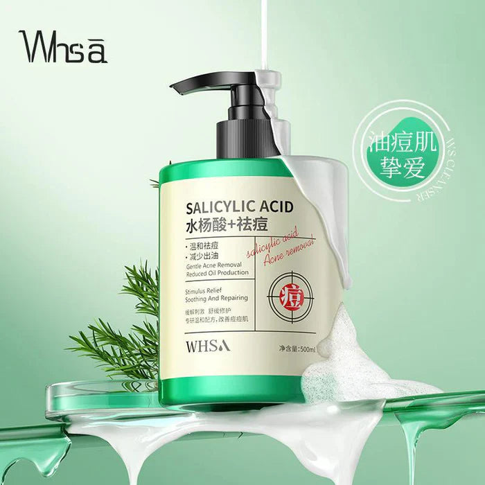 Whsa Salicylic Acid Pore Cleansing Facial Cleanser - 500ml