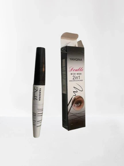 YANQINA Long Lasting  Double 2in1 Mascara & Eyeliner